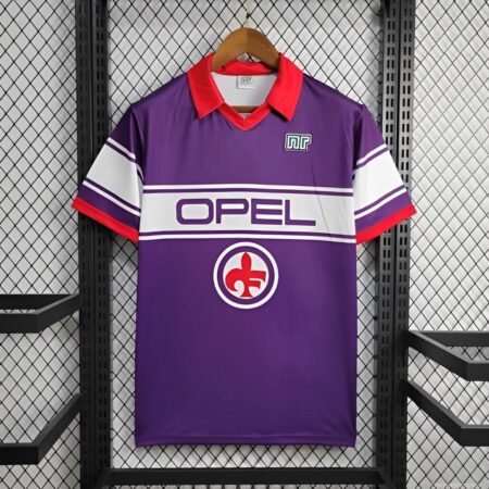 Retro 84/85 ACF Fiorentina Home Jersey