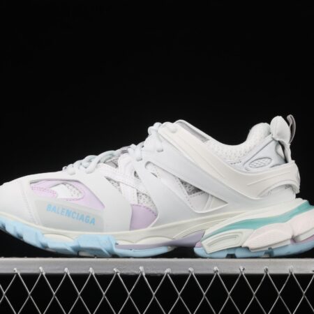 Balenciaga Sneaker Tess s.Gomma Res BI ALV/TIS EFF NUBUK/TIS E 2020 latest color matching trend running shoes W3AC49045