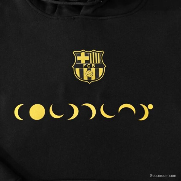 24/25 Barcelona x Coldplay Black/Navy/Red Hoodie - Image 6