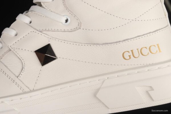 Gucci Screener GG High-Top Sneaker Gucci retro college style leisure Martin boots 02JPO63229 - Image 8