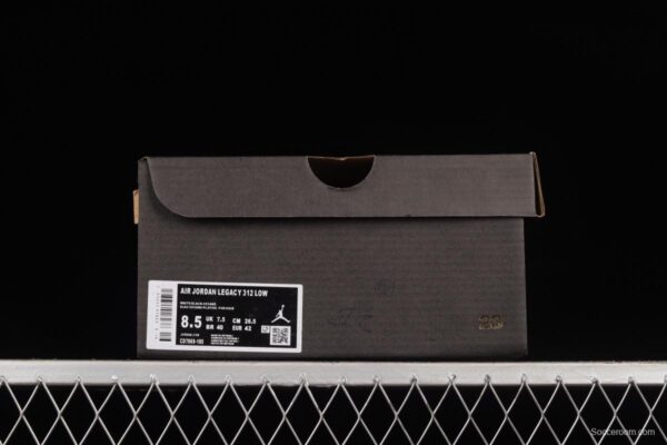 Air Jordan Legacy 312 Low AJ312 Joe 312 rice white black Velcro three-in-one shoes CD7069-105 - Image 11