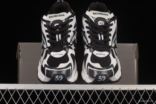 Balenciaga Runner Kith Four.Color 7.0 21ss latest color matching trend retro casual shoes W3RB29010 - Image 13