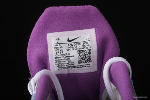 NIKE Air Max 270React new high-frequency mesh hollowing out function half-palm air cushion running shoes CW0630-100 - Image 4