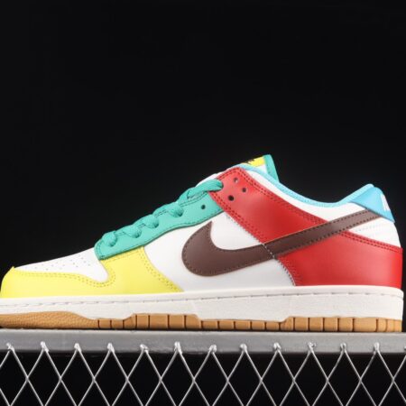 NIKE DUNK Low SE Free.99 asymmetrical mandarin duck SB buckle rebound fashion casual board shoes CZ2496-100
