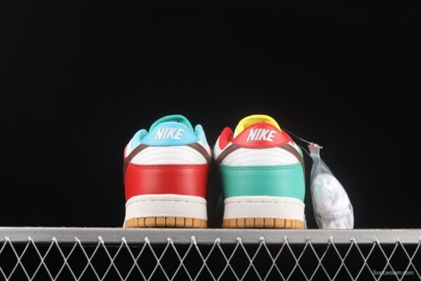 NIKE DUNK Low SE Free.99 asymmetrical mandarin duck SB buckle rebound fashion casual board shoes CZ2496-100 - Image 13