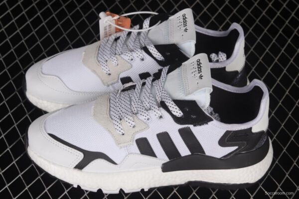 Adidas Nite Jogger Boost FW6700 3M Reflective Retro Running Shoes - Image 10