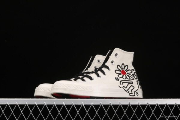 Converse Keith Harding artist joint series high top casual board shoes 171858C - Image 14