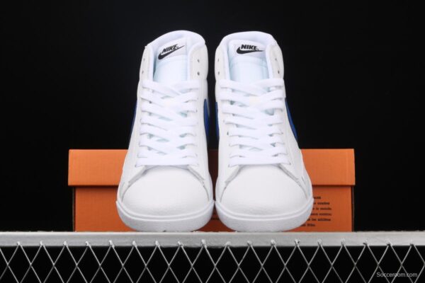 NIKE Blazer Mid Retro trailblazer leather high-top leisure sports board shoes 845054-100 - Image 11