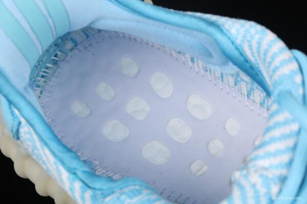 Adidas Yeezy 350 Boost V2 CI1173 Darth Coconut 350 second generation silver powder hollowed-out North Carolina blue color match - Image 3