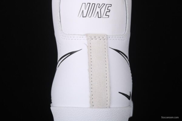 NIKE Blazer Mid'77 Vintage Trail Blazers graffiti hook retro high-top casual board shoes CW7580-101, - Image 5