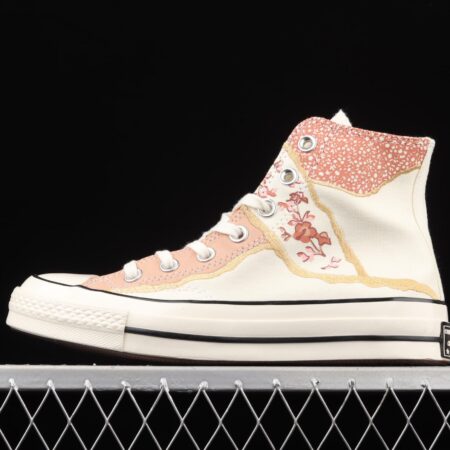 Converse x WABI-SABI quiet wind Converse high-top casual board shoes 572423C