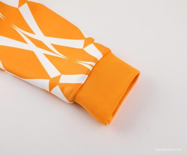 2024 Ivory Coast Orange Full Zipper Jacket+Pants - Image 9