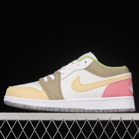Air Jordan 1 Low Candy Color Sports Culture Basketball Shoes DJ0341-100