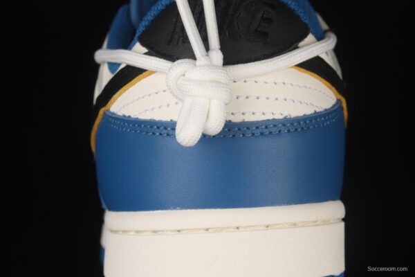 NIKE SB DUNK Low white, black and blue dunk series low side leisure sports skateboard shoes DD1391-001 - Image 6