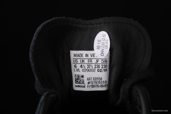 Adidas Sambarose B28156 clover retro black and white thick soles high board shoes - Image 3