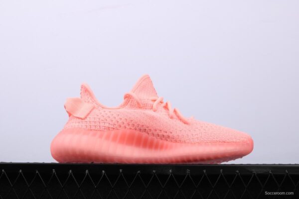 Adidas Yeezy 350 Boost V2 EG7498 Darth Coconut 350 second generation pink hollowed-out silk color matching - Image 14