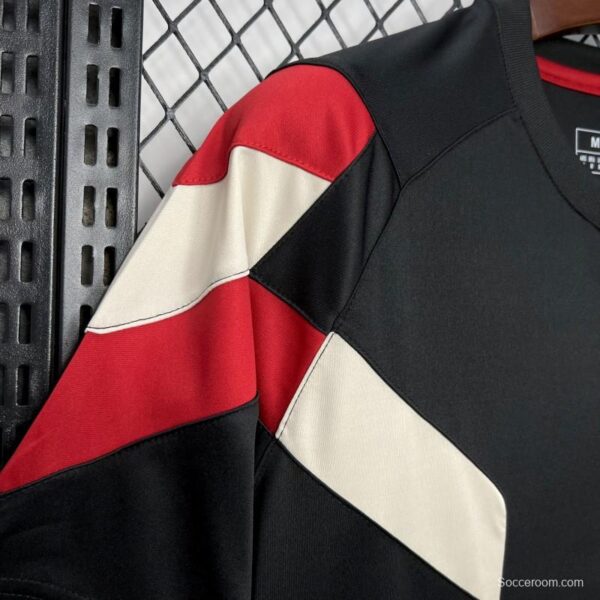 24/25 Manchester United Adidas Originals Black Training Jersey - Image 6