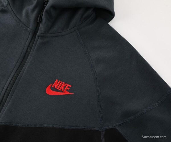 2024 Nike Grey/Black Full Zipper Jacket +Long Pants - Image 10