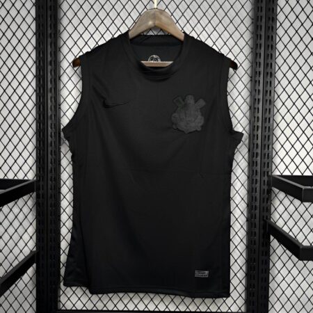 24/25 Corinthians Away Black Vest Jersey