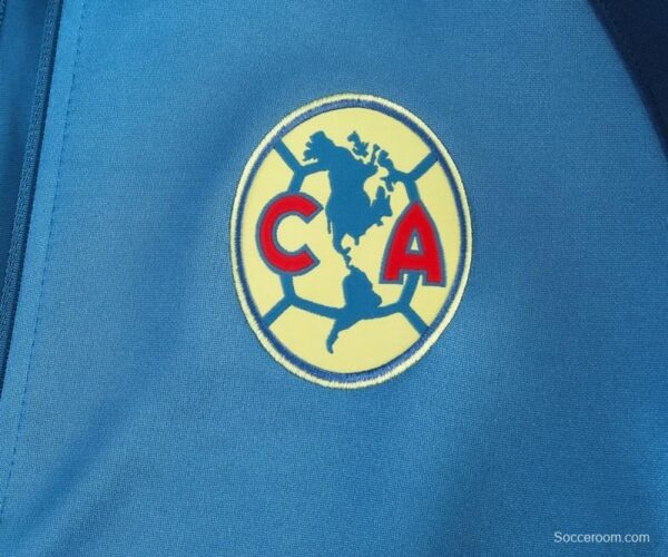 24/25 Club America Blue/Navy Full Zipper Jacket +Long Pants - Image 14