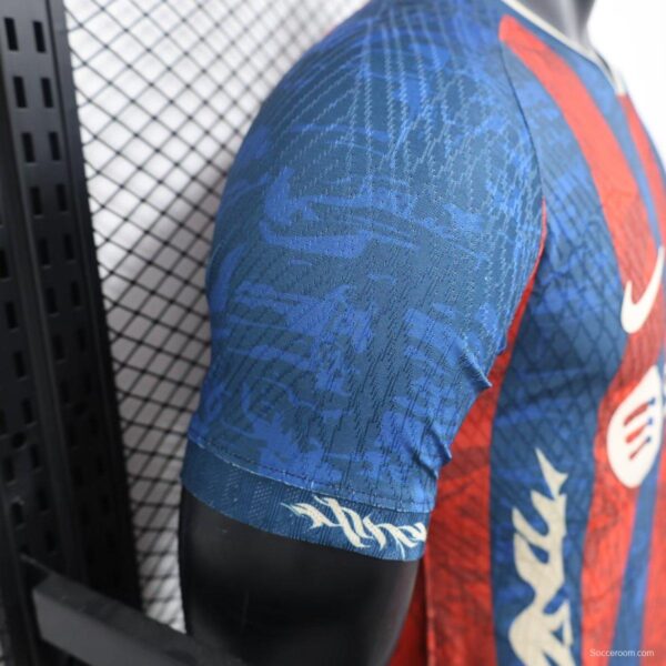 Player Version 24/25 Barcelona Red/Blue Special Jersey - Image 5
