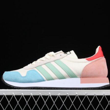 Adidas USA 84 F3281 Darth clover vintage mandarin duck two-color running shoes