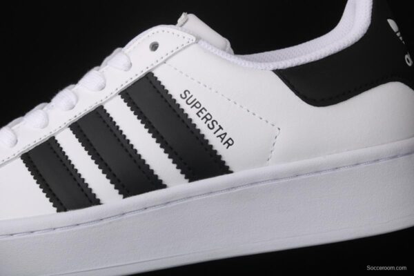 Adidas Superstar FW5771 shell head and thick soles raised casual board shoes - Image 7