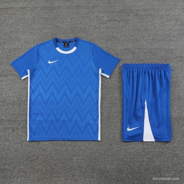 24/25 Nike Blue Short Sleeve Jersey+Shorts - Image 22