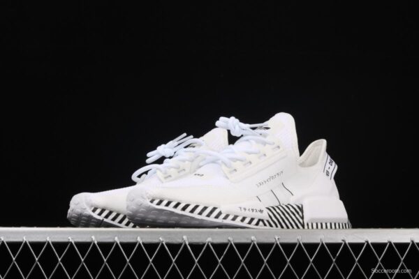 Adidas NMD R1 Boost V2 FY2105 second generation elastic knitted surface popcorn running shoes - Image 14