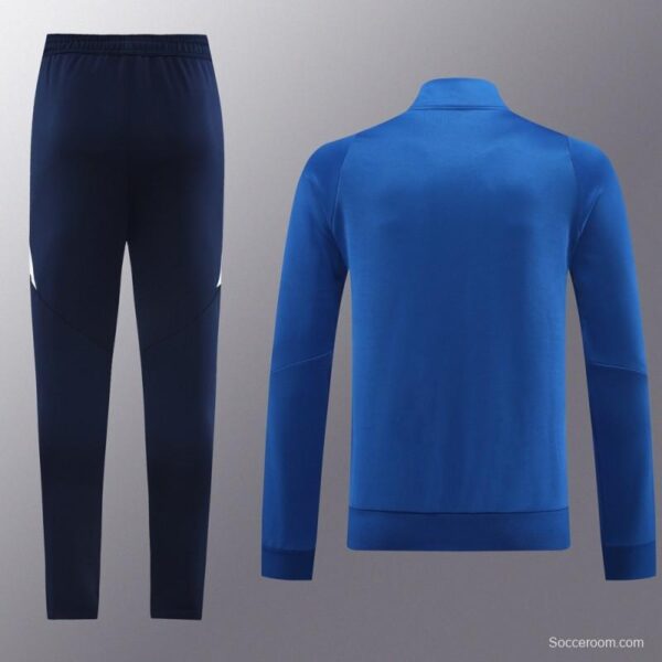 2024 Adidas Blue Half Zipper Jacket+Pants - Image 12