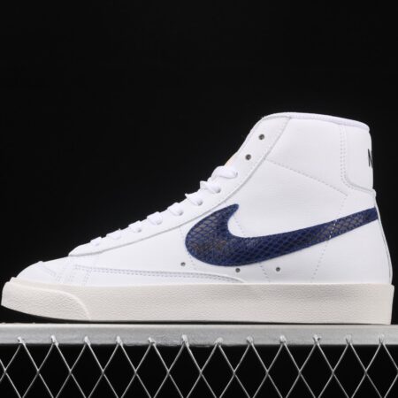 NIKE Blazer Mid'77 Vintage pioneer mandarin duck double hook retro high-top leisure board shoes CW7073-100