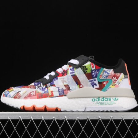 Adidas Nite Jogger 2019 Boost EF3848 3M reflective vintage running shoes