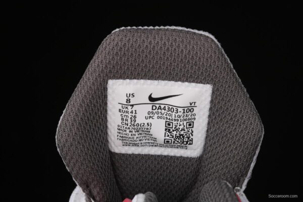 NIKE Air Max 270React new high-frequency mesh function half-palm air cushion running shoes DA4303-100 - Image 5