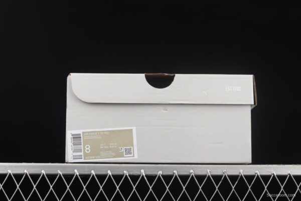 NIKE Air Force 1x 07 Mid laser rice white 3M reflective medium side leisure sports board shoes AQ2898-008 - Image 10