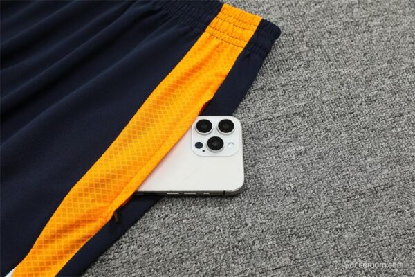 24/25 Real Madrid Navy Half Zipper Jacket+Long Pants - Image 4