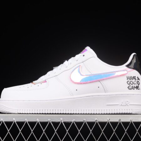NIKE Air Force 1 Rwact QS Laser Game Pixel Hook change low-end Fashion Leisure Sports shoes DC0710-191