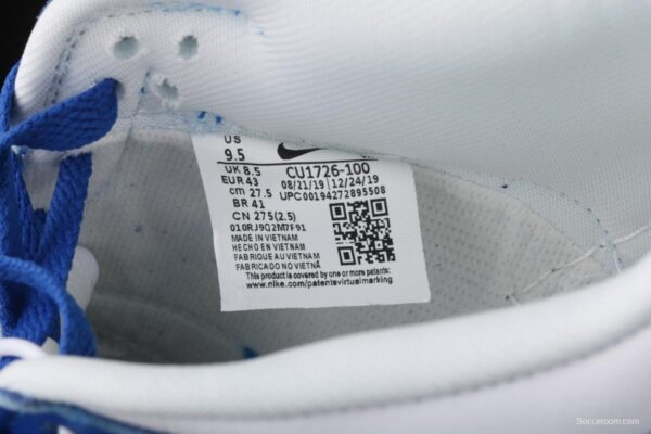 NIKE SB DUNK Low Pro Kentucky White Blue University of Kentucky Board shoes CU1726-100 - Image 5