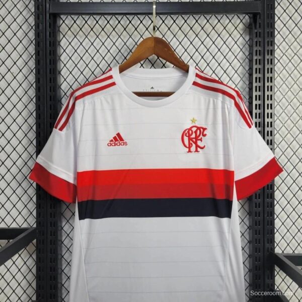 Retro 15/16 Flamengo Away White Jersey - Image 9