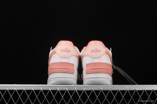 NIKE Air Force 1 ShAdidasow light weight heightened low-top board shoes CJ1641-101, - Image 12