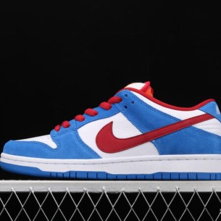 NIKE SB DUNK Low Doraemon robot cat theme color matching BQ6817-400