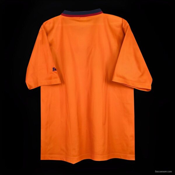 Retro 99/00 Barcelona Third Orange Jersey - Image 2