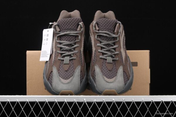 Adidas Yeezy Boost 700Inertia EG6860 Kanye coconut 700gray brown running shoes 3M reflective BASF popcorn - Image 14