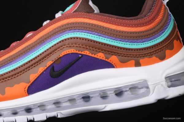 NIKE Air Max 97 melted ice cream color mattress running shoes 921826-101 - Image 6