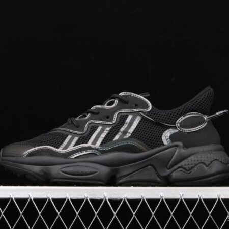 Adidas Originals Ozweego W FV9653 Darth clover retro 3M reflective breathable running shoes