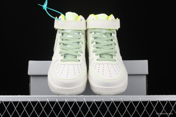 NIKE Air Force 1x 07 Mid 3M reflective Air Force casual board shoes AA1118-012 - Image 12