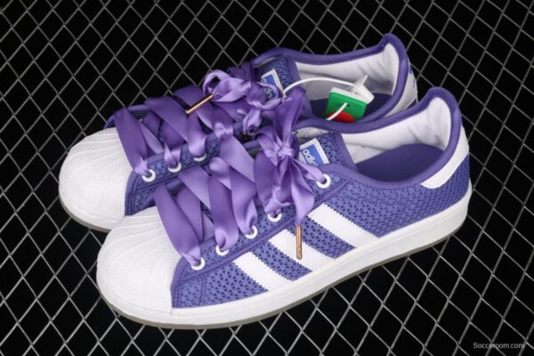 Adidas Originals Superstar S82581 shell head woven breathable leisure board shoes - Image 10