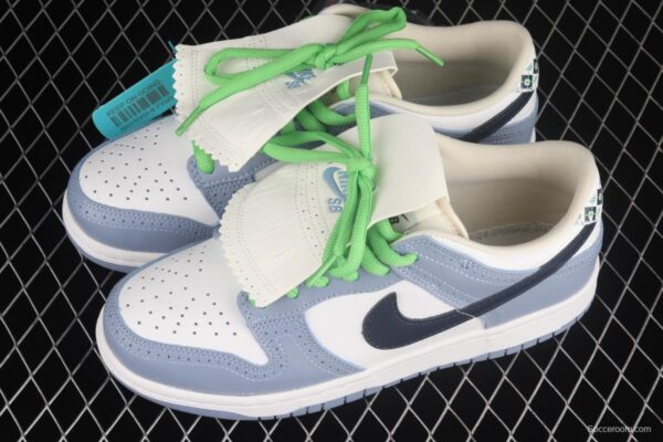 NIKE SB DUNK Low Premium Golf Golf Blue SB rebound Fashion Leisure Board shoes 313170-141 - Image 10