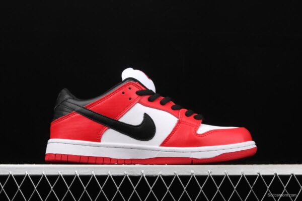 NIKE SB DUNK Low Pro Chicago Chicago Slam Dunk Series retro front floor low side leisure sports skateboard shoes BQ6817-600 - Image 16