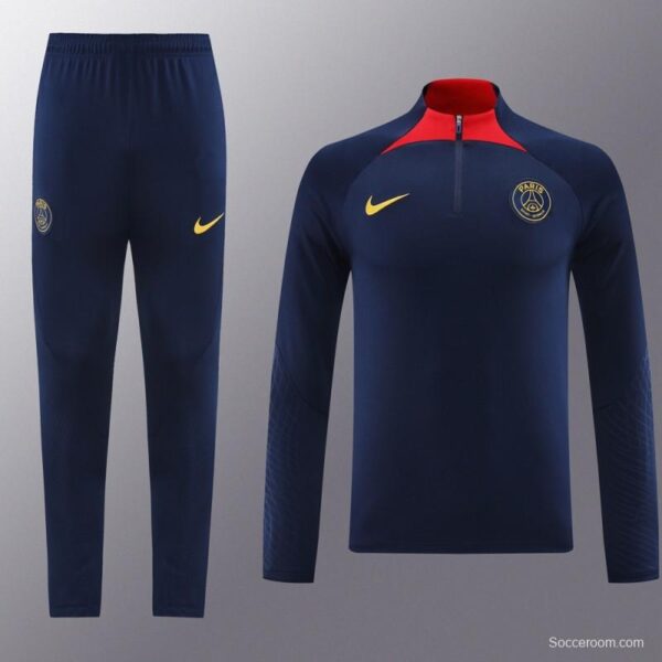 23/24 PSG Navy Half Zipper Jacket+Pants - Image 19