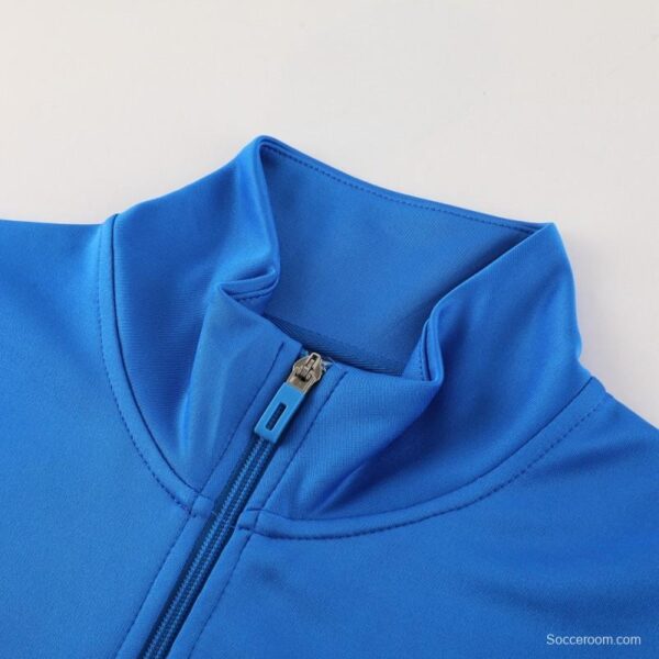 24/25 Boca Juniors Blue Hoodie Full Zipper Jacket +Long Pants - Image 6